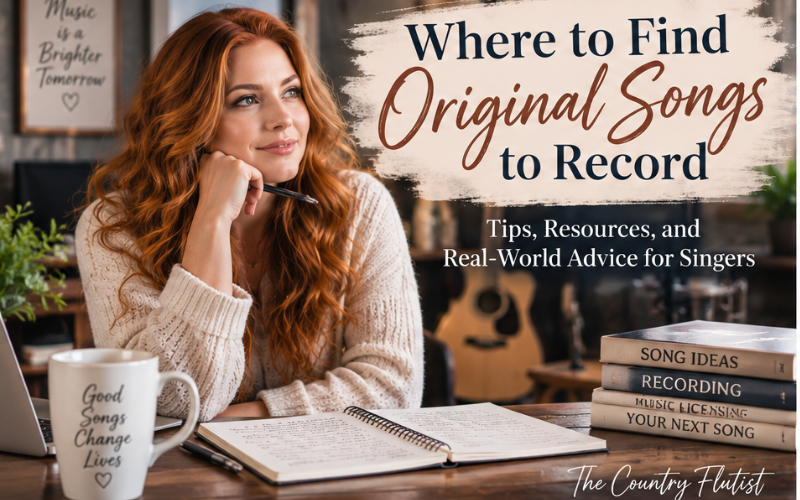 Where Can Singers Find Original Songs to Record?