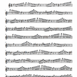 Beginner Flute Scales Sheet Music