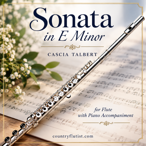 Sonata in E Minor Advanced Flute Solo