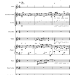 Blessed Mother full ensemble sheet music by Cascia Talbert