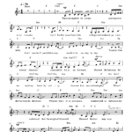 Blessed Mother piano melody chords and lyrics sheet music by Cascia Talbert